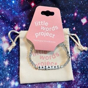 Breathe Beaded Bracelet by Little Words Project NEW